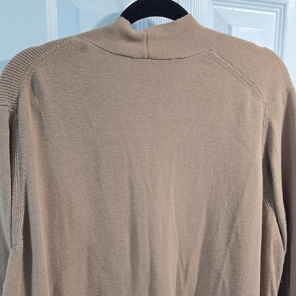 GAP Women's Brown Open-Front Cardigan - Picture 10 of 10